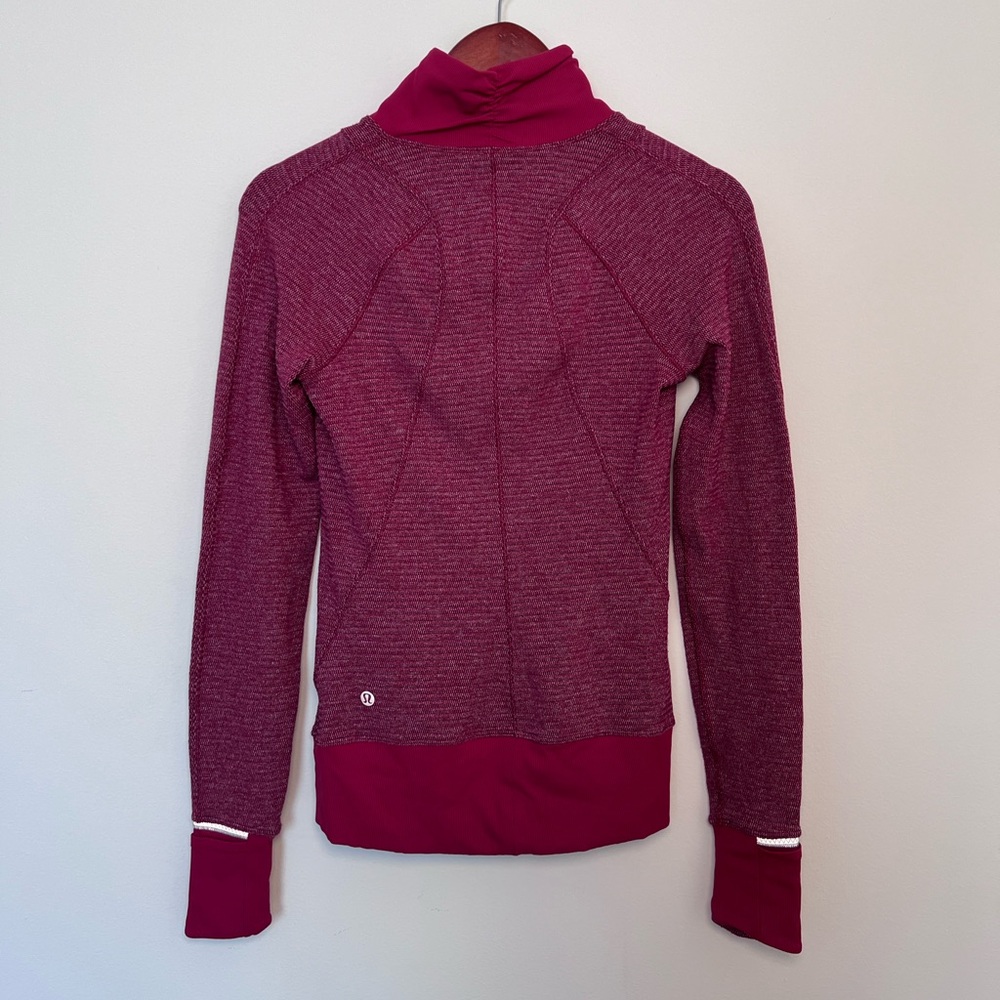 Lululemon Runderful Half Zip Long Sleeve Shirt - Picture 3 of 4
